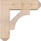 Ekena Millwork Westlake Craftsman Smooth Bracket w/ Offset Brace, Douglas Fir, 7 1/2"W x 24"D x 24"H BKT0806X24X24WTL04SDF - alternate 4